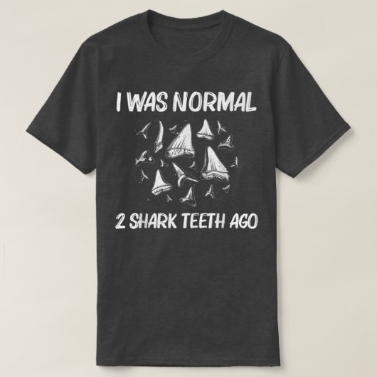 T-shirt Funny Shark Tooth (Design devant)