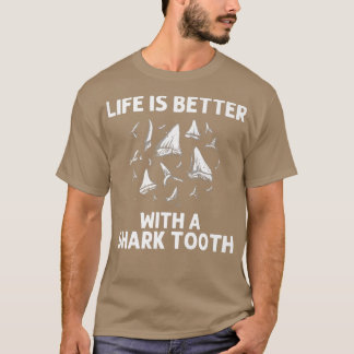 T-shirt Funny Shark Tooth
