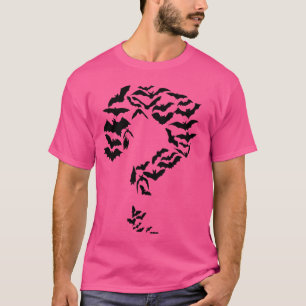 T-shirt Funny Sheldon Nerdy Bats Question Mark Comic Hero