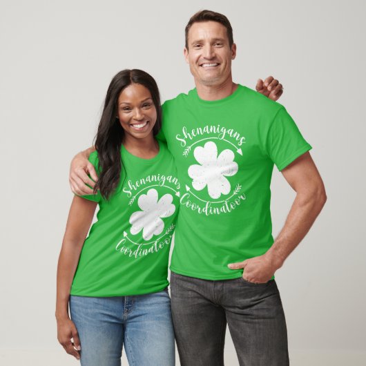 T-shirt Funny Shenanigans coordinateur St Patrick's Day Te (Unisexe)