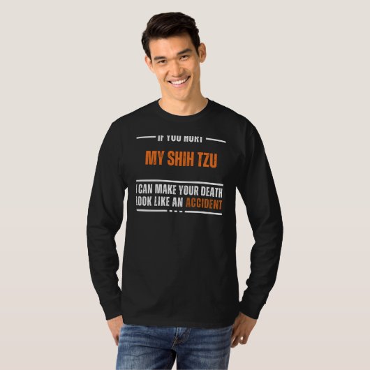 T-shirt Funny Shih Tzu Lover Tee - Bold et Hilarious Desi (Devant entier)
