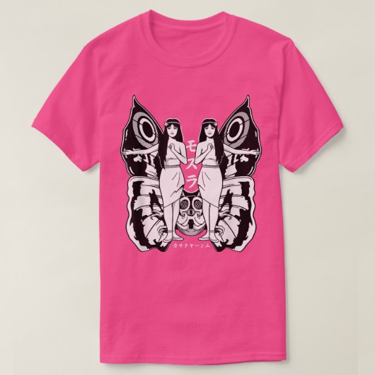 T-shirt Funny Shobijin Mothra Mutant Insect Fairy Kaiju Ja (Design devant)