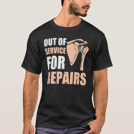 T-shirt Funny Shoulder Surgery (Devant)