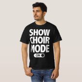 T-shirt Funny Show Choir Music Lover Singing Nerd (Devant entier)