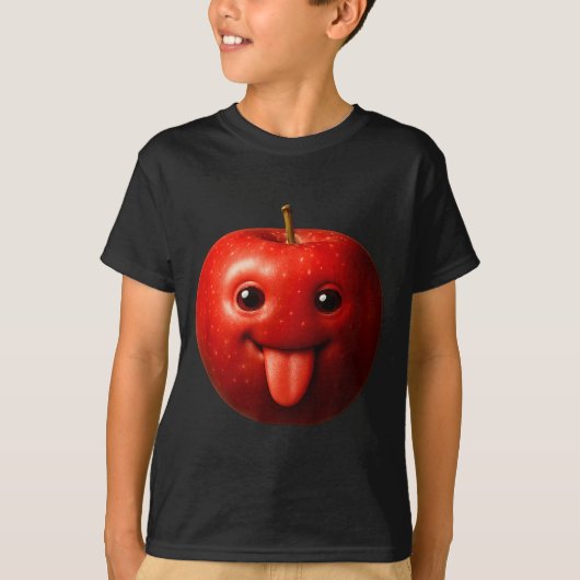 T-shirt Funny Silly Gen Z Meme Brainrot Humor Tongue Out  (Devant)