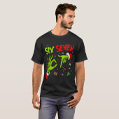 T-shirt Funny Six Seven 67 Meme 6 7 Christmas Elf Hand Boy (Devant entier)