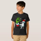 T-shirt Funny Six Seven 67 Meme 6 7 Christmas Elf Hand Boy (Devant entier)
