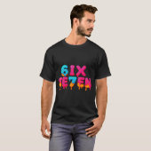T-shirt Funny Six Seven 6 7 Meme Design (Devant entier)