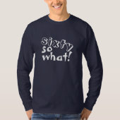 T-shirt Funny Sixty alors que Citer 60e Anniversaire (Devant)