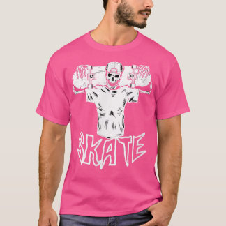 T-shirt Funny Skeleton SkATEBOARD