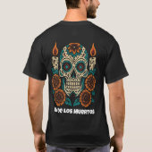 T-shirt Funny Skull Mexican Boss Spanish Dia De Los Muerto (Dos)