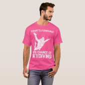 T-shirt Funny Skydiving For Parachuting Jumping Sky Diving (Devant entier)