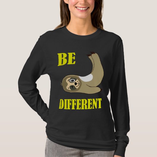 T-shirt Funny Sloth 27 (Devant)