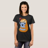 T-shirt Funny Sloth Koala Oear Love (Devant entier)