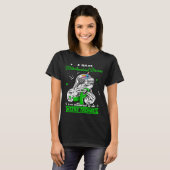 T-shirt Funny Sloth Mitochondrial Disease Warrior (Devant entier)