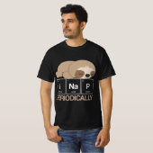 T-shirt Funny Sloth Periodic Table Science Physics  (Devant entier)