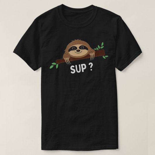 T-shirt Funny Sloth Saying  Sloth Costume  Pet Animal Slot (Design devant)