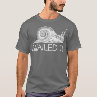 T-shirt Funny Snail Snail Engrais Animaux Cadeau Slug