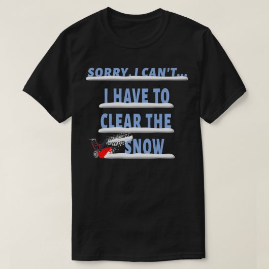 T-shirt Funny Snow (Design devant)