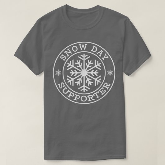 T-shirt Funny Snow Day Supporter Teacher Student Winter Sn (Design devant)