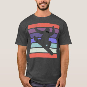 T-shirt Funny Snowboard Art Snowboard Funny Snowboard