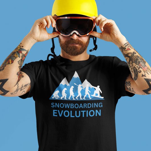 T-shirt Funny Snowboard Snowboard