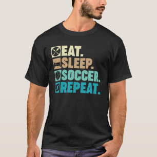 T-shirt Funny Soccer pour les hommes Femmes Enfants Entraî