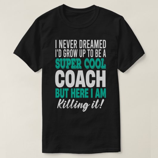 T-shirt Funny Softball Coach Appréciation Merci 2 (Design devant)
