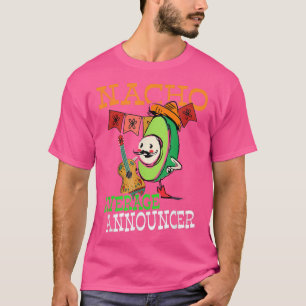 T-shirt Funny Sombrero sur Avocado Nacho Annonceur moyen