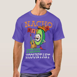 T-shirt Funny Sombrero sur Avocado Nacho Comptable moyen