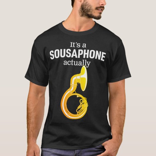 T-shirt Funny Sousaphone Humor For Proud Sousaphonist Marc (Devant)