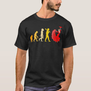 T-shirt Funny Spanish Dance Evolution Flamenco 