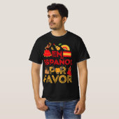 T-shirt Funny Spanish Teacher (Devant entier)