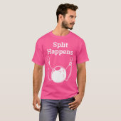 T-shirt Funny Split Happings Bowling (Devant entier)
