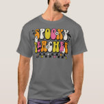 T-shirt Funny Spooky Season Retro Spooky Teacher Halloween<br><div class="desc">Funny Spooky Season Retro Spooky Teacher Halloween Costume  .Great shirt for yourself,  family,  grandpa,  grandma,  grandmother,  grandfather,  mom,  dad,  sister,  brother,  uncle,  aunt,  men,  women or anyone on birthday,  summer,  Mother's Day,  Father's Day,  Family Day,  Thanksgiving,  Christmas or any anniversary</div>