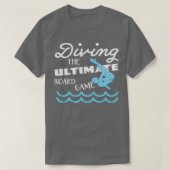 T-shirt Funny Springboard Plongeurs Planche de plongée Jeu (Design devant)