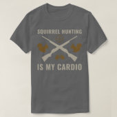 T-shirt Funny Squirrel Hunter Squirrel Hunter Squirrel Hun (Design devant)