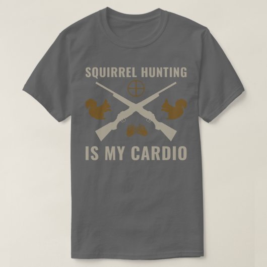 T-shirt Funny Squirrel Hunter Squirrel Hunter Squirrel Hun (Design devant)