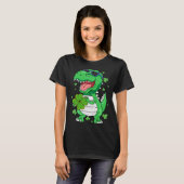 T-shirt Funny St PaT-Rex Day Dinosaur St Patricks Day Boys (Devant entier)