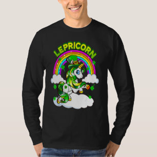 T-shirt Funny St Patrick S Day Lucky Lepricorn Unicorn Rai