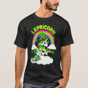 T-shirt Funny St Patrick S Day Lucky Lepricorn Unicorn Rai