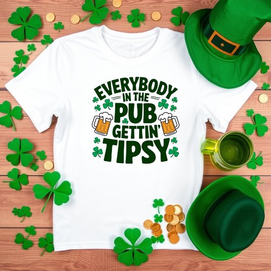 T-shirt Funny St. Patrick’s Day Pub Boisson Party