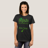 T-shirt Funny St Patricks Day Drinking Irish Breathalyzer  (Devant entier)