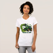 T-shirt Funny St. Patrick's Day funny Tractor (Devant entier)