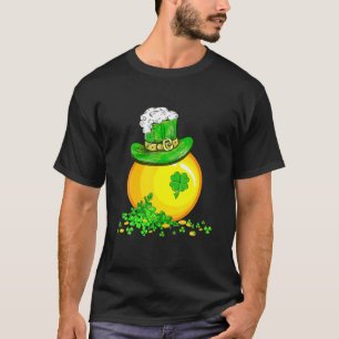 T-shirt Funny St. Patricks Day Irlandais Lacrosse Shamrock