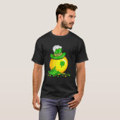 T-shirt Funny St. Patricks Day Irlandais Lacrosse Shamrock (Devant entier)