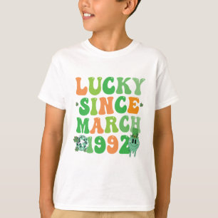 T-shirt Funny St Patrick's Day Lucky depuis mars 1992