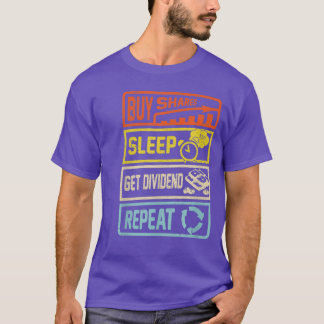 T-shirt Funny Stock Trader Partage Dividend Trading