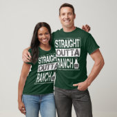 T-shirt Funny Stright Outta Ranch Pour Ranch Dressing (Unisexe)