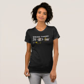 T-shirt Funny String Theory Humour Physical Amoureux des c (Devant entier)